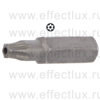 WERA 867/1 Z TORX® BO TX20 Бита универсальная для винтов TORX® с отверстием, 1/4" C6.3, TX 20 x 25 мм. WE-066510