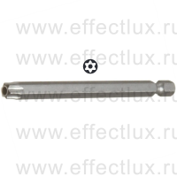 WERA 867/4 Z TORX® BO TX40-89 Бита универсальная для винтов TORX® с отверстием, 1/4" E6.3, TX 40 x 89 мм. WE-060056