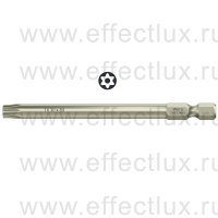 WERA 3867/4 TORX® BO TX30Х89 Бита для винтов TORX® с отверстием из нержавеющей стали, 1/4" E6.3, TX 30 x 89 мм. WE-071094