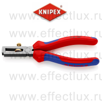 KNIPEX Стриппер, d5 мм (10 мм²), длина 160 мм, пружина, фосфатированный, 2-компонентные ручки KN-1102160