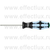 WERA 3367 TORX® TX15 Отвёртка с профилем TORX®, нержавеющая сталь, TX 15 x 80 мм. WE-032053