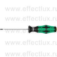 WERA Kraftform Plus 335 SL 2.5 Отвёртка шлицевая, 0.4 x 2.5 x 75 мм. WE-008007