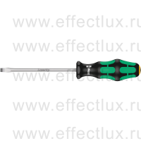 WERA Kraftform Plus 334 SL 6.0 Отвёртка шлицевая, 1.0 x 6.0 x 125 мм. WE-007620