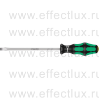 WERA Kraftform Plus 334 SL 8.0 Отвёртка шлицевая, 1.6 x 8.0 x 175 мм. WE-007640