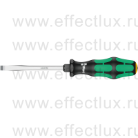 WERA 334 SK SL 5.5 Отвёртка шлицевая, с шестигранным стержнем, 1.0 x 5.5 x 100 мм. WE-007673