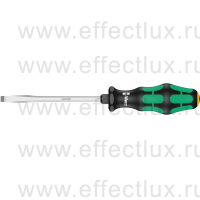 WERA 334 SK SL 7.0 Отвёртка шлицевая, с шестигранным стержнем, 1.2 x 7.0 x 125 мм. WE-007675
