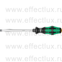 WERA 334 SK SL 9.0 Отвёртка шлицевая, с шестигранным стержнем, 1.6 x 9.0 x 150 мм. WE-007676
