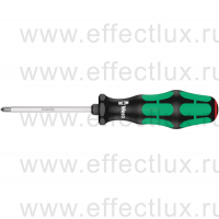 WERA Kraftform Plus 350 SK PH1 Отвёртка крестовая Phillips PH1х80 мм. WE-008751