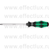 WERA Kraftform Plus 350 SK PH3 Отвёртка крестовая Phillips PH3х150 мм. WE-008753