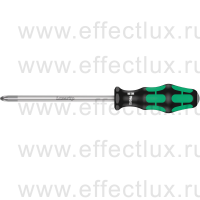 WERA Kraftform Plus 355 PZ3 Отвёртка крестовая Pozidriv PZ3х150 мм. WE-009320