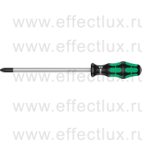 WERA Kraftform Plus 355 PZ4 Отвёртка крестовая Pozidriv PZ4х200 мм. WE-009325