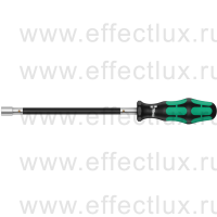 WERA Kraftform Plus 391 Отвёртка с гибким стержнем под внешний шестигранник 7 x 167 мм. WE-028150