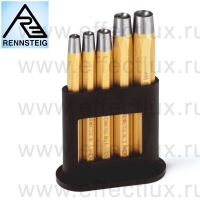RENNSTEIG Комплект клепальных обжимок набор 5 компонентный RE-4461000 / R446 100 0