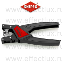 KNIPEX Стриппер автоматический для плоских ПВХ кабелей до 12 мм., Ø 0.75-2.5 мм² AWG 18-14, 180 мм. KN-1264180
