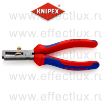 KNIPEX Стриппер, Ø 5 мм. (10 мм²), длина 160 мм., фосфатированный, 2-компонентные рукоятки KN-1112160