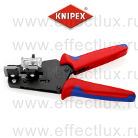 KNIPEX Стриппер прецизионный со сменными фасонными ножами, 1.5/2.5/4/6 мм², длина 195 мм. KN-121211