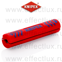KNIPEX Стриппер для коаксиального кабеля Ø 4.8-7.5 мм, круглого ПВХ кабеля 3 х 0.75 мм², длина 100 мм. KN-1660100SB