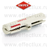 KNIPEX Стриппер для дата-кабелей CAT5/6/7, UTP/STP Ø 4.5-10 мм, 0.2/0.3/0.8/1.5/2.5/4 мм², длина 125 мм. KN-1665125SB