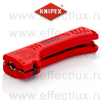 KNIPEX Стриппер универсальный для кабеля домовой и промышленной сети, Ø 8-13 мм., 1.5-2.5 мм², длина 130 мм. KN-1690130SB