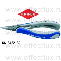 KNIPEX Серия 34 Плоскогубцы захватные прецизионные для электроники L-130 мм. KN-3422130