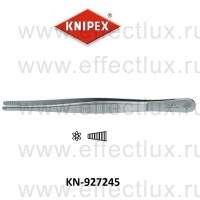 KNIPEX Пинцет для прецизионных работ тупая форма KN-927245