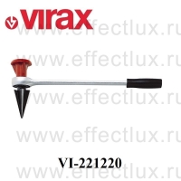 VIRAX * Гратосниматель на трещотке до 2" VI-221220