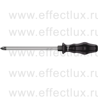 WERA 917 SPH PH4 Отвёртка силовая крестовая, PH 4 x 200 мм., вспомогательный шестигранник, для работы с проблемным крепежом WE-017020